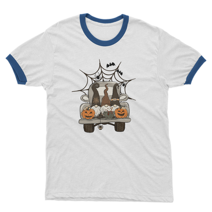 LETS GET SPOOKY Adult Ringer T-Shirt - DirectlyPersonalised