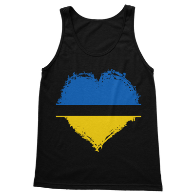 HEARTS WITH UKRAINE Classic Adult Vest Top