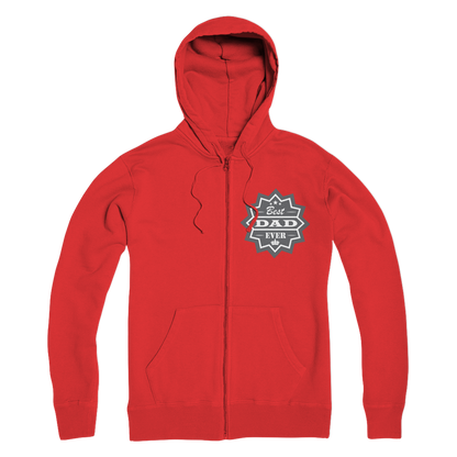 Best Dad Ever Premium Adult Zip Hoodie - DirectlyPersonalised