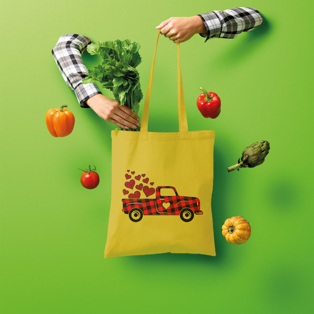 Love Truck Shopper Tote Bag - DirectlyPersonalised