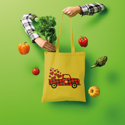 Love Truck Shopper Tote Bag - DirectlyPersonalised