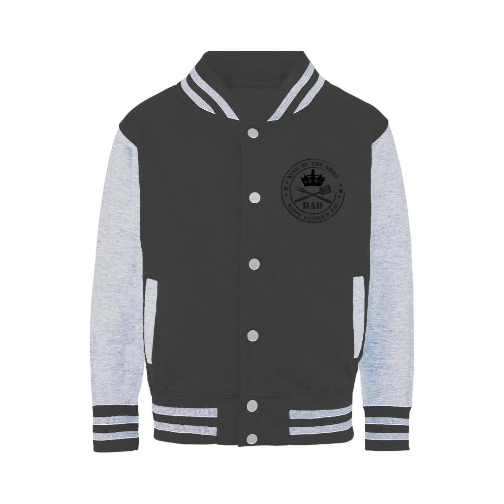 King of the Grill Varsity Jacket - DirectlyPersonalised