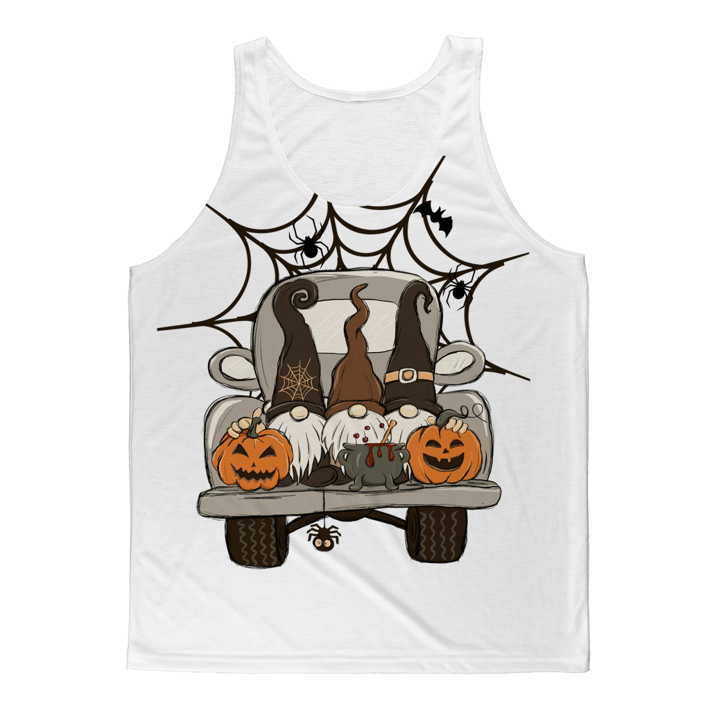LETS GET SPOOKY Classic Sublimation Adult Tank Top - DirectlyPersonalised