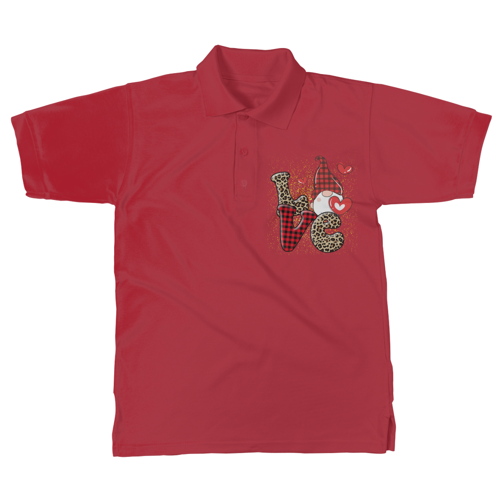 Ladies Valentine Design Classic Women's Polo Shirt - DirectlyPersonalised