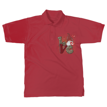 Ladies Valentine Design Classic Women's Polo Shirt - DirectlyPersonalised