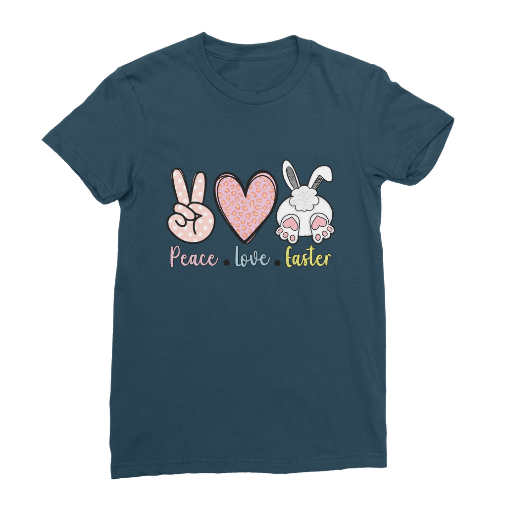 PEACE LOVE EASTER Classic Women's T-Shirt - DirectlyPersonalised
