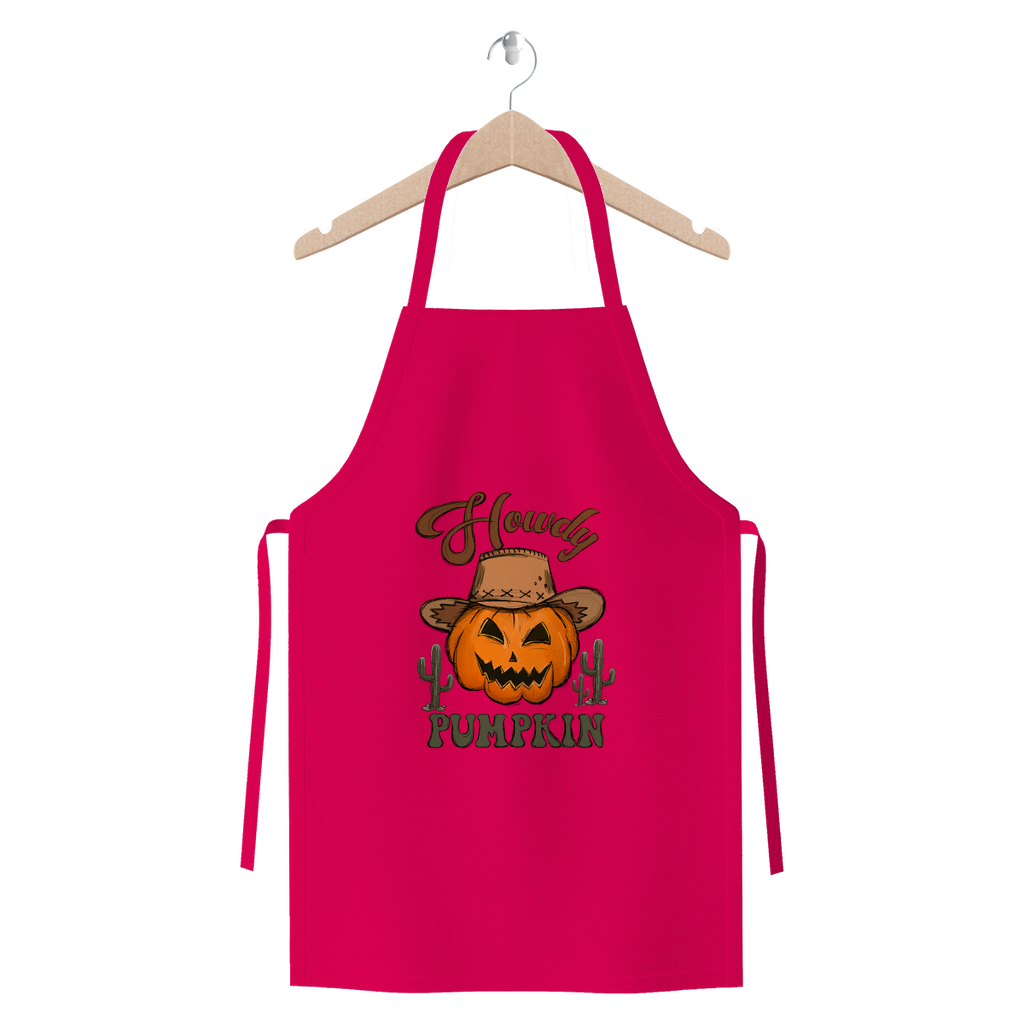 HOWDY PUMPKIN Premium Jersey Apron - DirectlyPersonalised