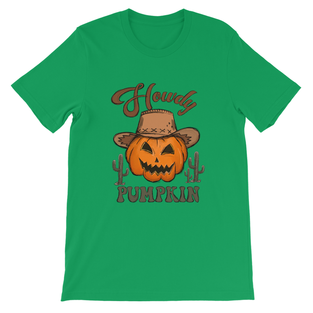 HOWDY PUMPKIN Classic Kids T-Shirt - DirectlyPersonalised