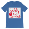 Daddy's my Valentine Classic Kids T-Shirt