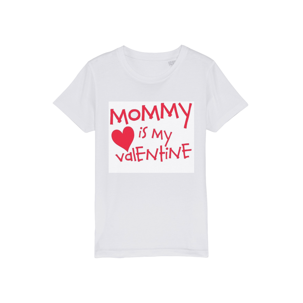 Mummys Valentine Organic Jersey Kids T-Shirt - DirectlyPersonalised