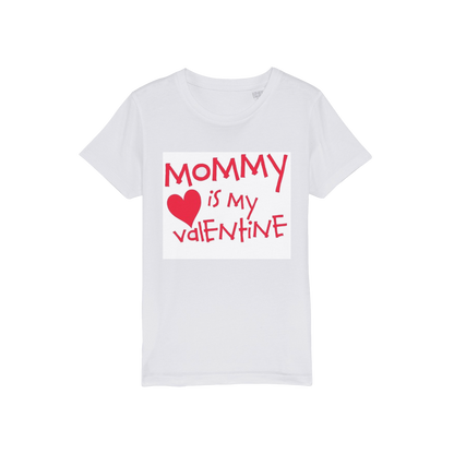 Mummys Valentine Organic Jersey Kids T-Shirt - DirectlyPersonalised
