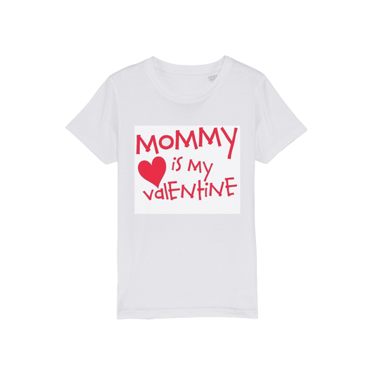 Mummys Valentine Organic Jersey Kids T-Shirt - DirectlyPersonalised