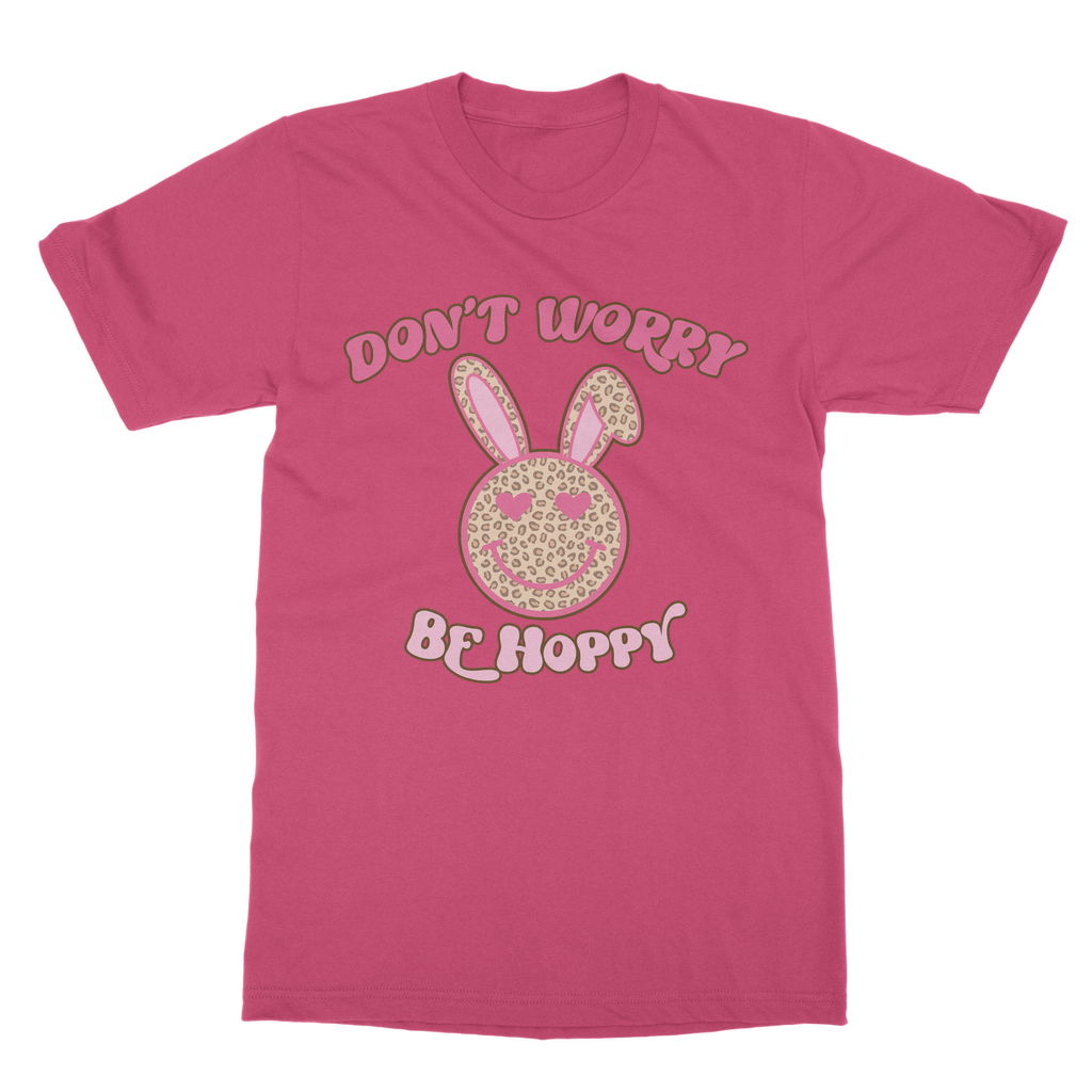 Don't worry be 'happy' Classic Adult T-Shirt - DirectlyPersonalised