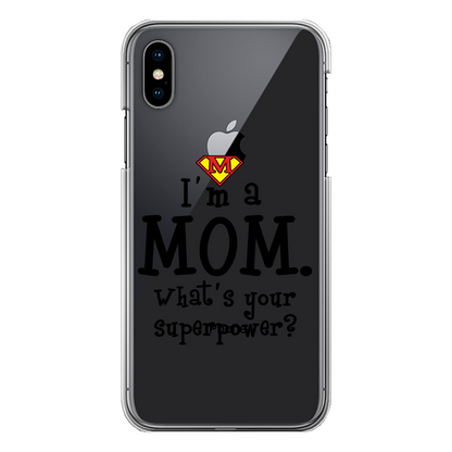 Mothers day Back Printed Transparent Hard Phone Case - DirectlyPersonalised