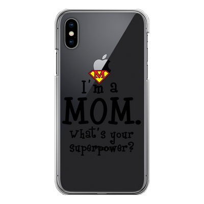 Mothers day Back Printed Transparent Hard Phone Case