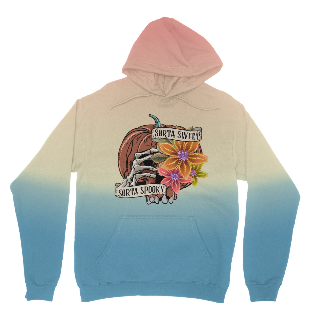 SORTA SWEET - SORTA SPOOKY Tie Dye Hoodie - DirectlyPersonalised