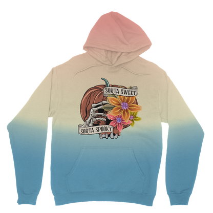 SORTA SWEET - SORTA SPOOKY Tie Dye Hoodie - DirectlyPersonalised