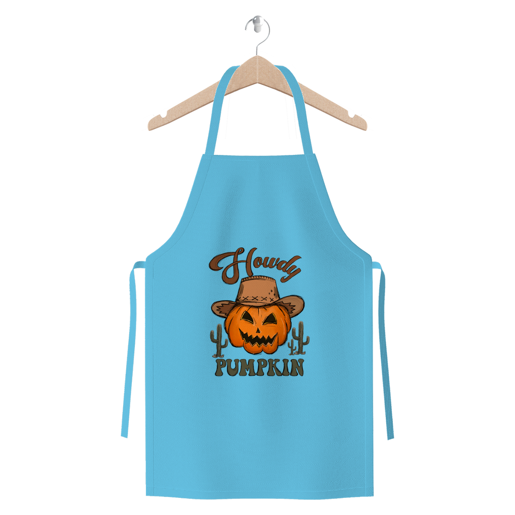HOWDY PUMPKIN Premium Jersey Apron - DirectlyPersonalised