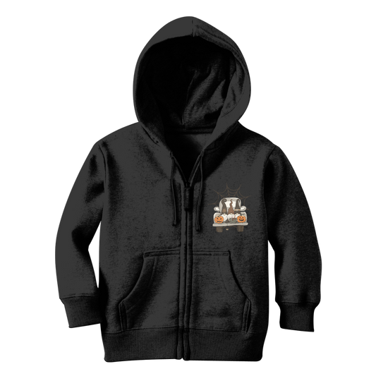 LETS GET SPOOKY Classic Kids Zip Hoodie - DirectlyPersonalised