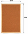 Cork Board with Wood Surround 400 x 600mm