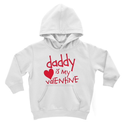 Daddy's my Valentine Classic Kids Hoodie - DirectlyPersonalised