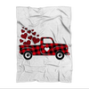 Love Truck Premium Sublimation Adult Blanket