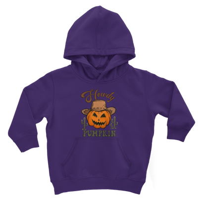 HOWDY PUMPKIN Classic Kids Hoodie - DirectlyPersonalised
