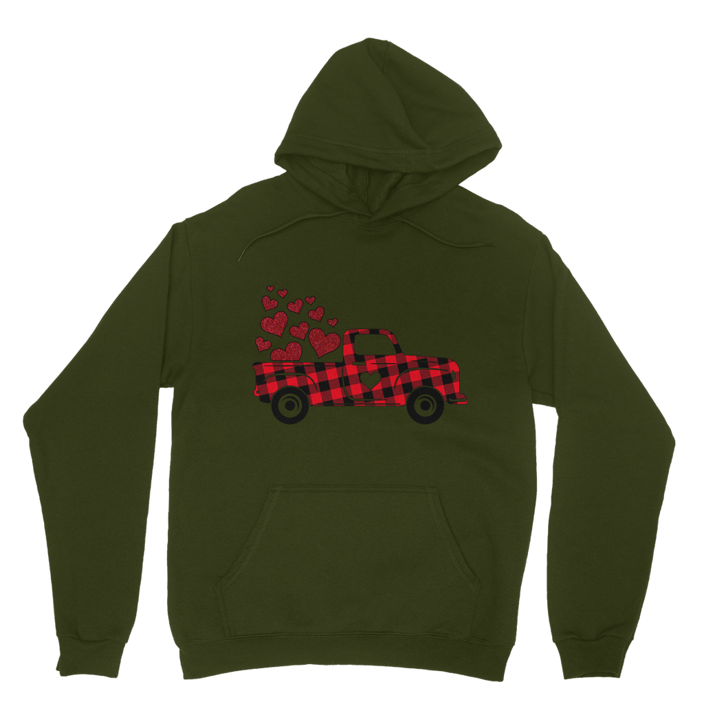 Love Truck Classic Adult Hoodie