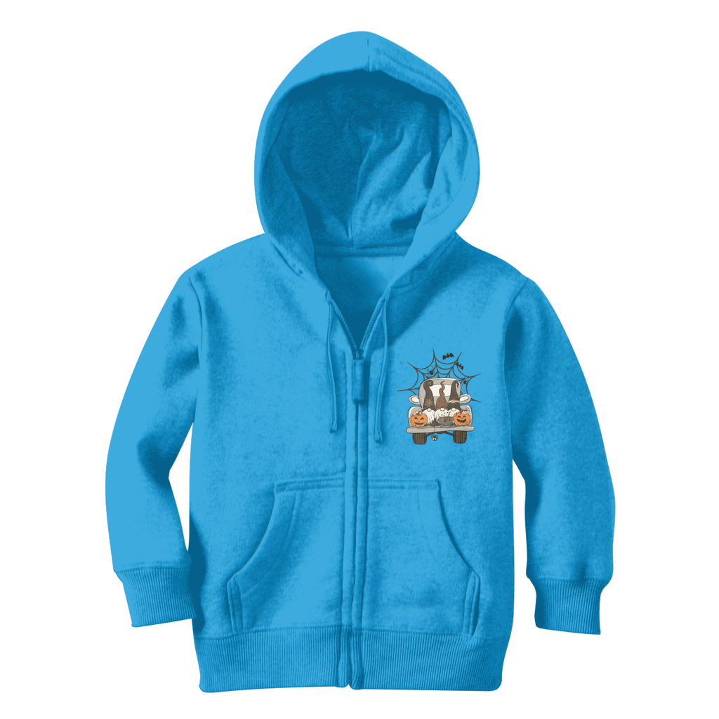 LETS GET SPOOKY Classic Kids Zip Hoodie - DirectlyPersonalised