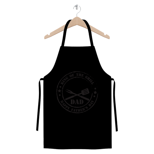 King of the Grill Premium Jersey Apron - DirectlyPersonalised