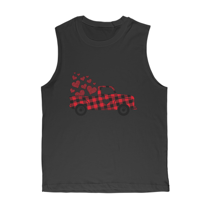 Love Truck Classic Adult Muscle Top - DirectlyPersonalised