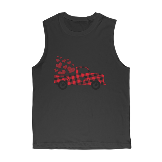 Love Truck Classic Adult Muscle Top - DirectlyPersonalised