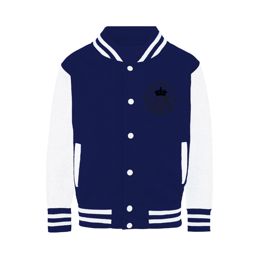 King of the Grill Varsity Jacket - DirectlyPersonalised