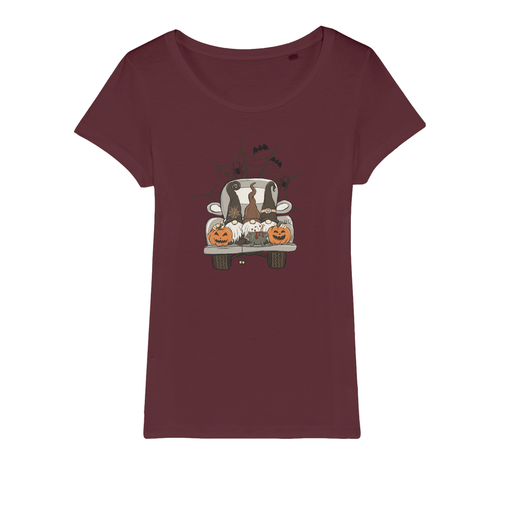 LETS GET SPOOKY Organic Jersey Womens T-Shirt - DirectlyPersonalised