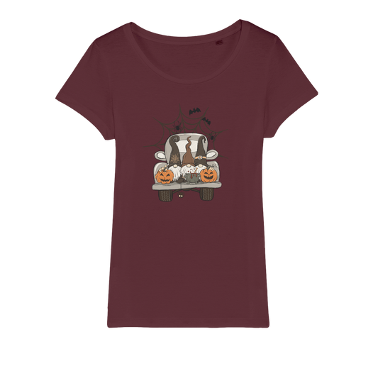 LETS GET SPOOKY Organic Jersey Womens T-Shirt - DirectlyPersonalised