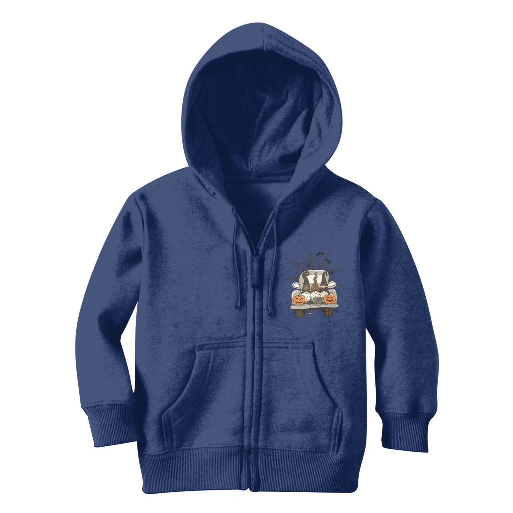 LETS GET SPOOKY Classic Kids Zip Hoodie - DirectlyPersonalised