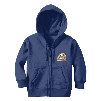 LETS GET SPOOKY Classic Kids Zip Hoodie - DirectlyPersonalised
