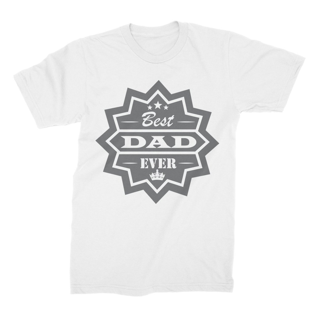 Best Dad Ever Premium Jersey Men's T-Shirt - DirectlyPersonalised