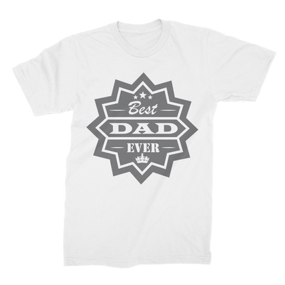 Best Dad Ever Premium Jersey Men's T-Shirt - DirectlyPersonalised