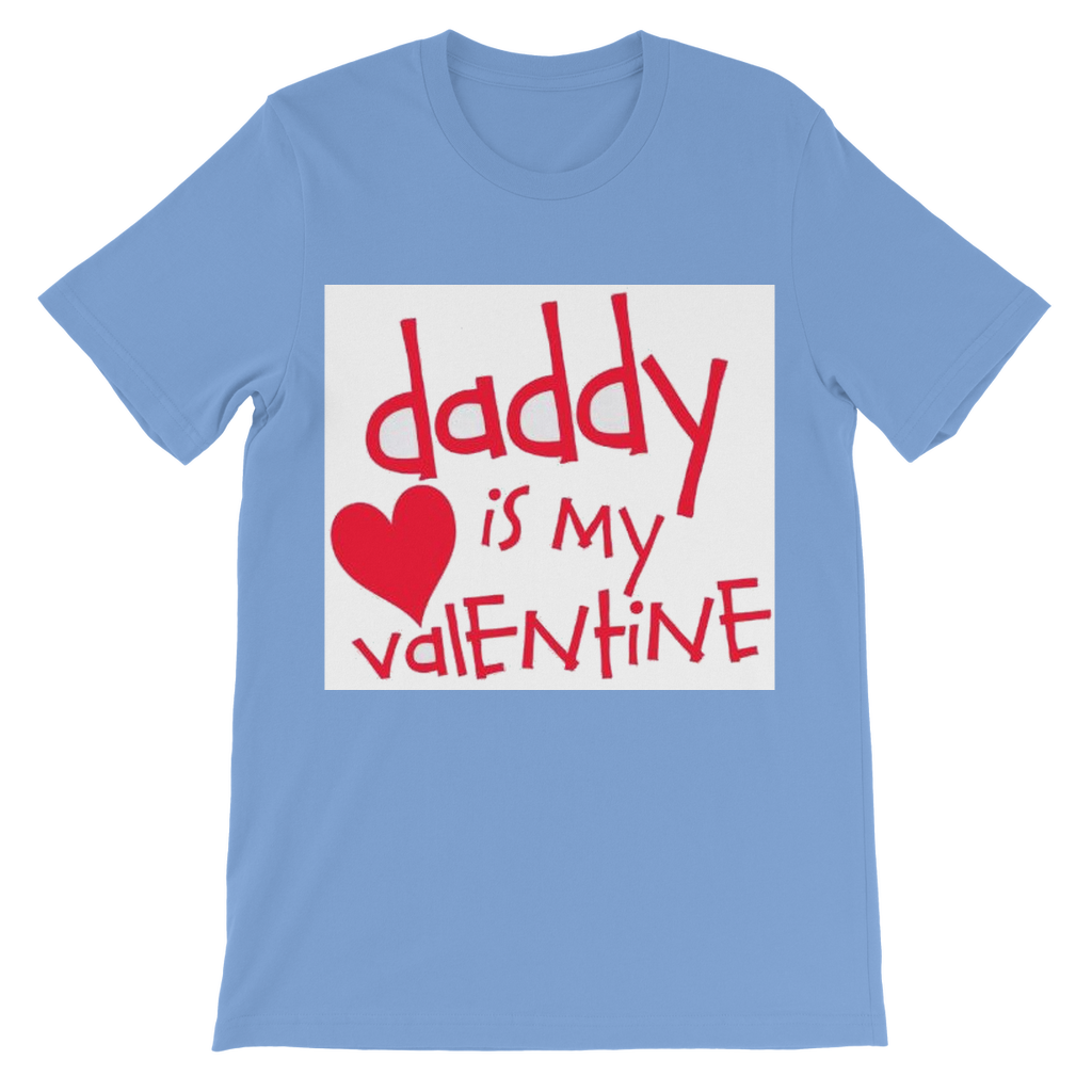Daddy's my Valentine Classic Kids T-Shirt - DirectlyPersonalised