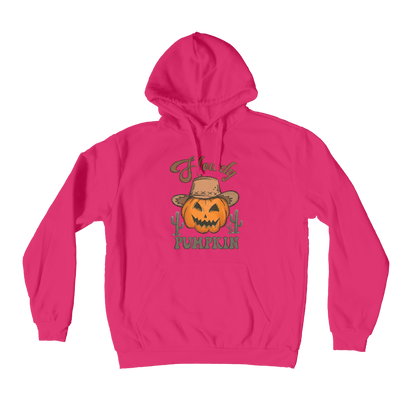 HOWDY PUMPKIN Premium Adult Hoodie - DirectlyPersonalised