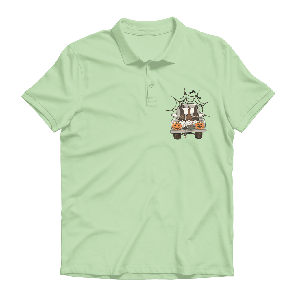 LETS GET SPOOKY Premium Adult Polo Shirt - DirectlyPersonalised