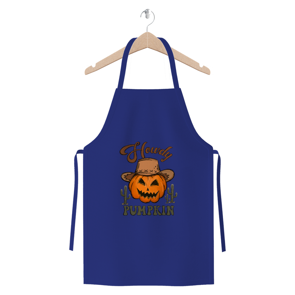 HOWDY PUMPKIN Premium Jersey Apron - DirectlyPersonalised
