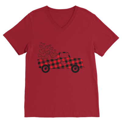 Love Truck Premium V-Neck T-Shirt