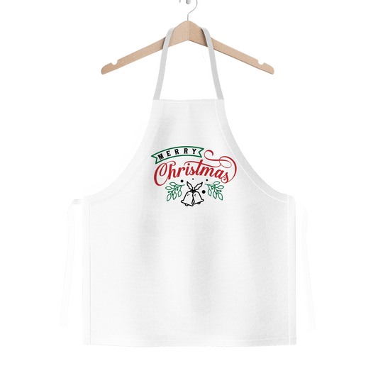 Merry Christmas Classic Sublimation Adult Apron