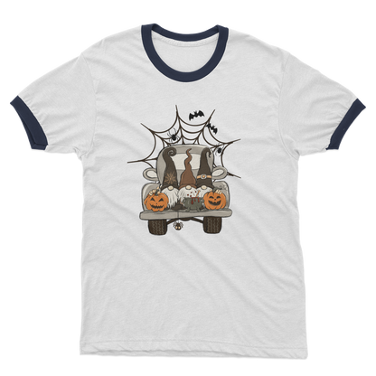 LETS GET SPOOKY Adult Ringer T-Shirt - DirectlyPersonalised