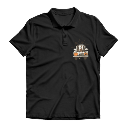 LETS GET SPOOKY Premium Adult Polo Shirt - DirectlyPersonalised