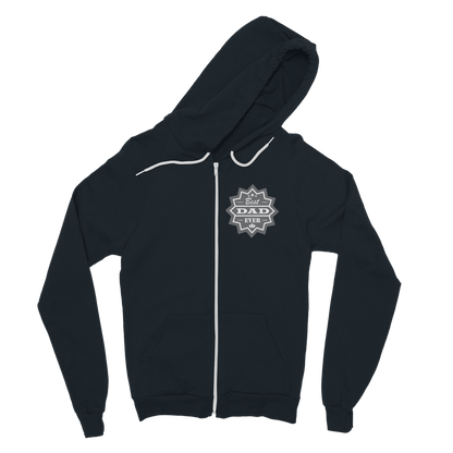Best Dad Ever Classic Adult Zip Hoodie - DirectlyPersonalised