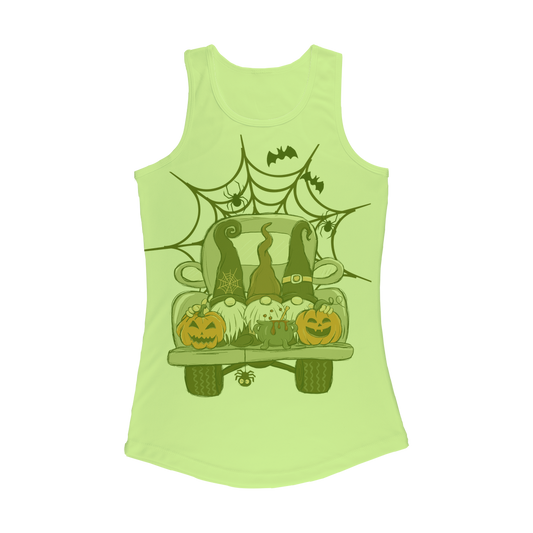 LETS GET SPOOKY Women Performance Tank Top - DirectlyPersonalised