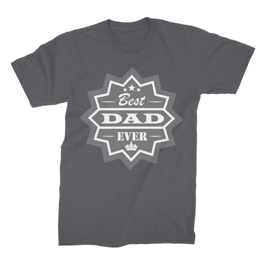 Best Dad Ever Premium Jersey Men's T-Shirt - DirectlyPersonalised
